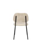 Silla Darby beige - 58 x 45 x 80 cm