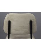 Silla Darby beige - 58 x 45 x 80 cm