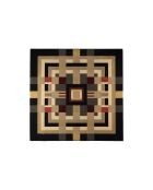 Tapis Urban Maze multicolore - 160 x 160 x 1 cm