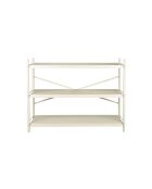 Mensola in ferro beige - 40 x 126 x 96 cm