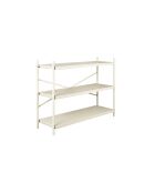 Mensola in ferro beige - 40 x 126 x 96 cm