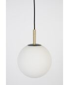 Orion 25 schwarze Pendelleuchte - 25 x 25 x 170 cm