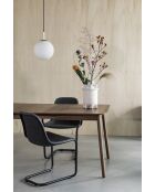 Orion 25 schwarze Pendelleuchte - 25 x 25 x 170 cm