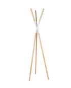 Appendiabiti Pinnacle bianco - 59 x 56 x 176 cm