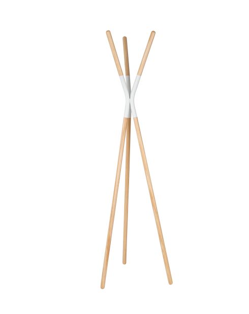 Appendiabiti Pinnacle bianco - 59 x 56 x 176 cm