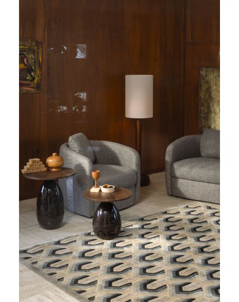 Alfombra Lockhart, 160 x 230 x 1 cm, color beige