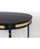 Chaise Void noire - 56 x 55 x 73.5 cm