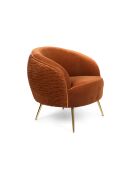Sillón So Curvy naranja - 73 x 72 x 79 cm