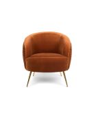 Sillón So Curvy naranja - 73 x 72 x 79 cm