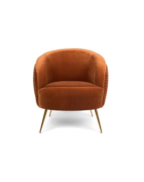 Sillón So Curvy naranja - 73 x 72 x 79 cm