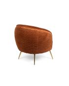 Sillón So Curvy naranja - 73 x 72 x 79 cm