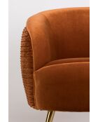 Sillón So Curvy naranja - 73 x 72 x 79 cm