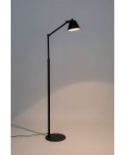 Lámpara de pie negra Lub - 45,5 x 25 x 142,5 cm