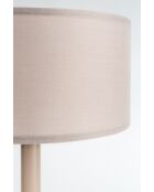 Lámpara de mesa Shelby taupe - 36 x 36 x 48 cm