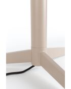 Lámpara de mesa Shelby taupe - 36 x 36 x 48 cm