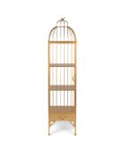 Vitrina dorada Unlock Me - 415 x 41,5 x 168 cm