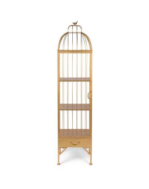 Vitrina dorada Unlock Me - 415 x 41,5 x 168 cm