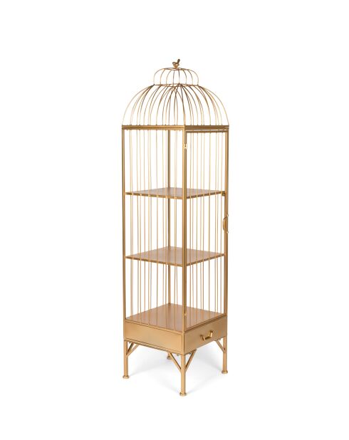 Vitrina dorada Unlock Me - 415 x 41,5 x 168 cm