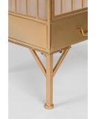 Vitrina dorada Unlock Me - 415 x 41,5 x 168 cm