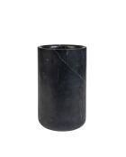 Fajen schwarze Vase - 15 x 15 x 25 cm
