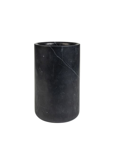 Fajen schwarze Vase - 15 x 15 x 25 cm