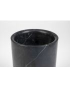 Fajen schwarze Vase - 15 x 15 x 25 cm