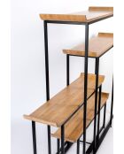 Estantería negra Flodka - 375 x 200 x 147,5 cm