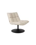 Silla de bar beige - 66 x 78 cm