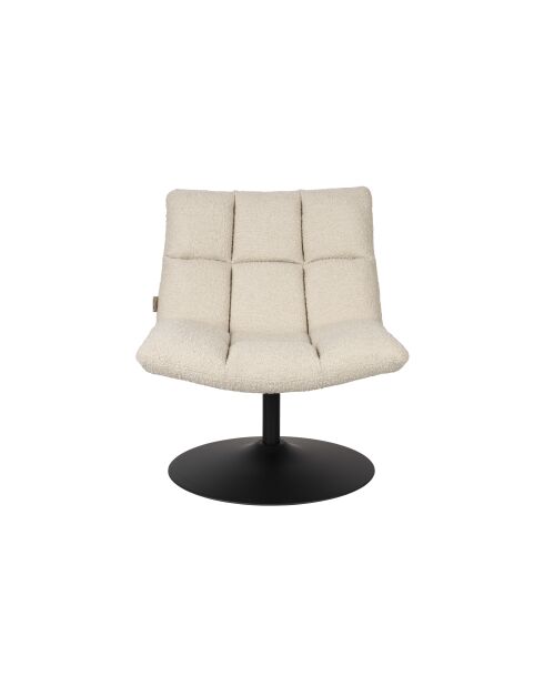 Silla de bar beige - 66 x 78 cm