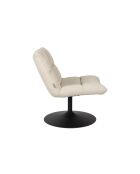Silla de bar beige - 66 x 78 cm