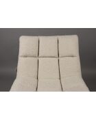 Silla de bar beige - 66 x 78 cm