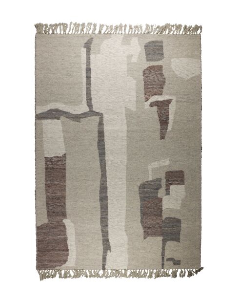 Caminito grauer Teppich - 160 x 230 x 1 cm