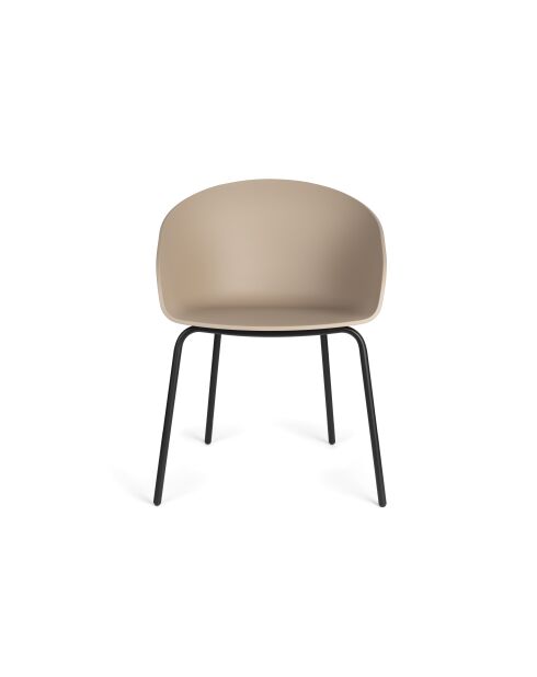 Silla Void marrón - 56 x 55 x 73,5 cm