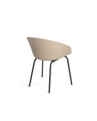 Silla Void marrón - 56 x 55 x 73,5 cm