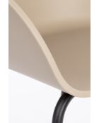 Silla Void marrón - 56 x 55 x 73,5 cm
