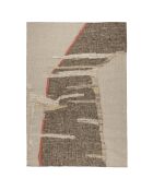 Alfombra británica beige - 230 x 160 x 0,5 cm