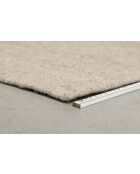 Alfombra británica beige - 230 x 160 x 0,5 cm