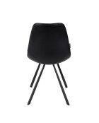 Silla Franky negra - 56 x 46 x 83 cm