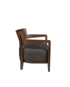 Sillón Duran gris - 66 x 68 x 71 cm