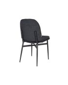 Set de 2 sillas de jade azul - 56,5 x 49,5 x 84 cm