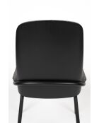 Silla Clip negra y gris - 48 x 51 x 81,5 cm