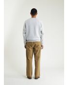 Rhodegrijze sweater - LICHTGRIJS