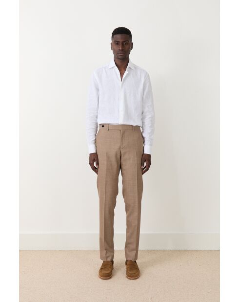 Beige broek Uno - BEIGE