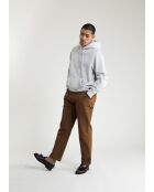 Grijze hoodie Michigan - LICHTGRIJS