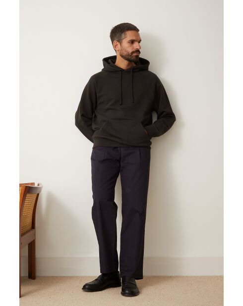 Antracietkleurige hoodie Michigan - CHARCOAL