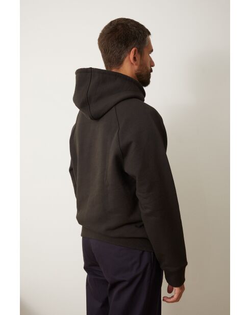 Hoodie Michigan charbon - CHARBON