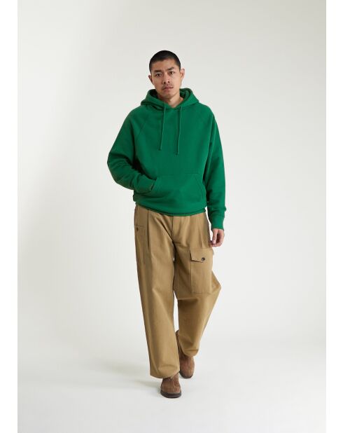 Groene hoodie Michigan - GROEN