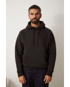 Hoodie Michigan charbon - CHARBON