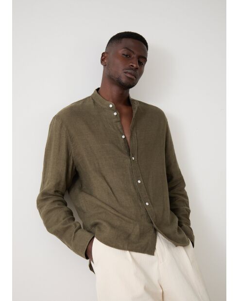Camisa caqui Arles - KAKI