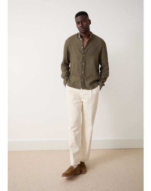 Camisa caqui Arles - KAKI